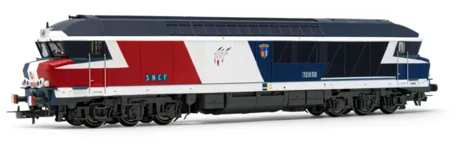 Jouef Loisirs HJ2605 - Locomotive diesel CC 72030 SNCF,Tricolore - HO (1:87)