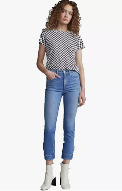 NEW! Rag & Bone: Avery Cuffed Cigarette Jeans Women’s Size 25 (Retails $250)