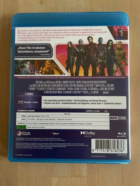 Guardians of the Galaxy Vol. 3 (Marvel) - (Blu-Ray) Zustand: Sehr Gut 2