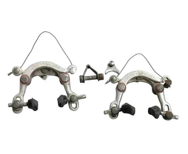 NOS 4 MAFAC Rondelle Dural Frein Bicycle Brake Caliper Old Bike Raid Racer Gold EUR 6,90 - FR