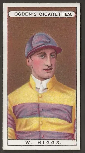 Ogdens-Owners Horse Racing Colours & Jockeys 1906 (Blue Back)-#03- Higgs