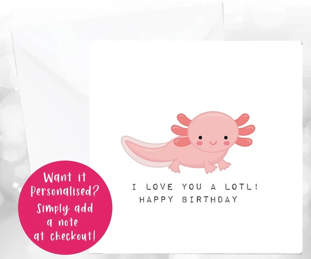 Sfondo Fotografico Axolotl 150x90 Cm | Viola Con Scritta Happy Birthday | Per Festa Bambino Compleanno