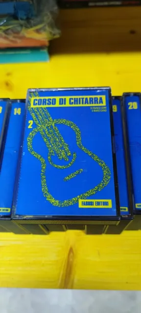 Audiocassette Corsi di chitarra di Franco Cerri e Mario Gangi -  FABBRI EDITORI