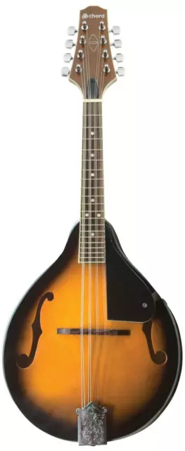 chord CTM28-TSB Traditional Mandolin Tobacco Sunburst