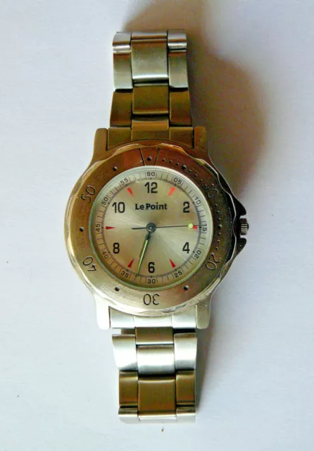 NEUVE MONTRE HOMME bracelet m tal Le Point EUR 8 00 PicClick FR