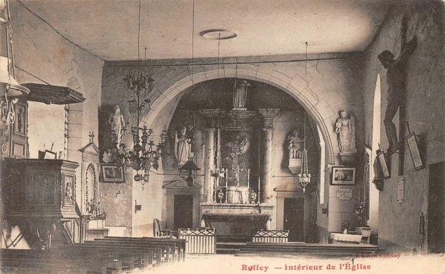 RUFFEY - Intérieur de l'église  (Doubs)