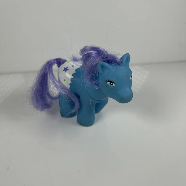 HASBRO MLP MY Little Pony G1 Vintage SHADY non-so-soft EURO Exclusive Pony 1985 EUR 32,66