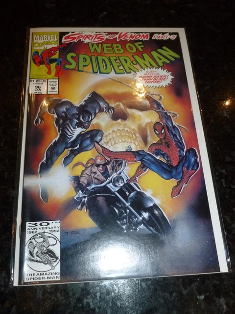 WEB OF SPIDER-MAN Comic - Vol 1 - No 96 - Date 01/1993 - Marvel Comics