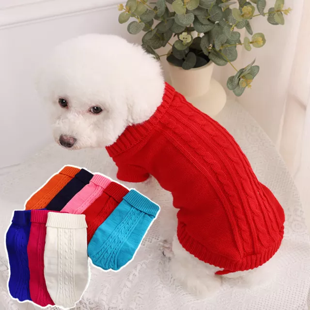 Winter Dog Clothes Puppy Pet Cat Sweater Jacket Coat For Small Dogs Chihuahua  N 3