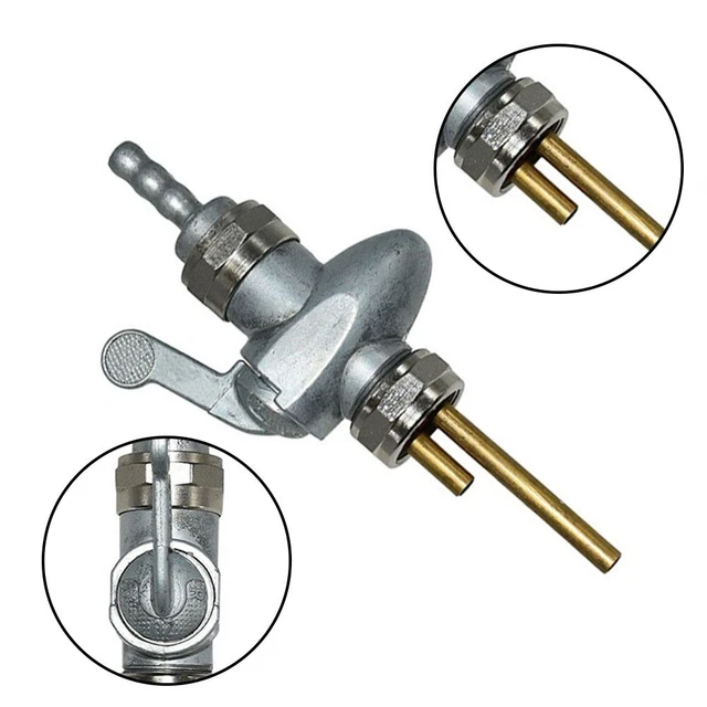 Installation Facile Essence Robinet Interrupteur Électrique Composants Métal