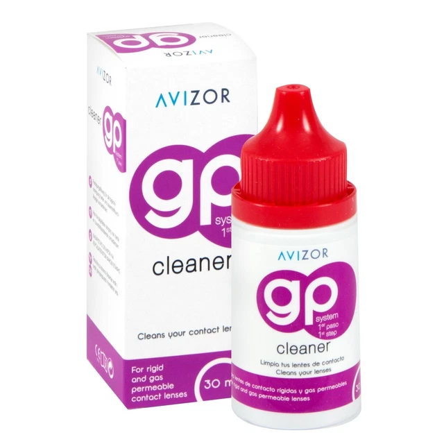 AVIZOR GP CLEANER 30ml Rigid & Gas Permeable Contact Lens Solution