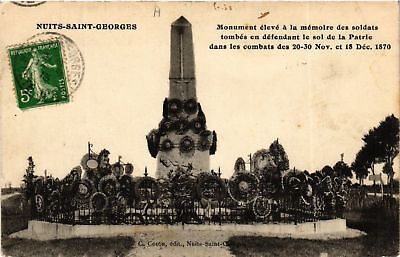 CPA nuits-st-georges-monument eleve a la memoire soldiers (586252)