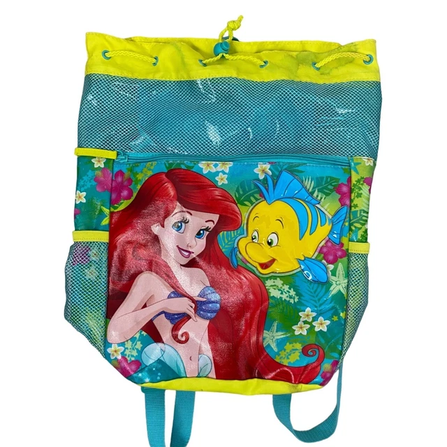 DISNEY STORE ARIEL & Flounder The Little Mermaid Swim / Beach