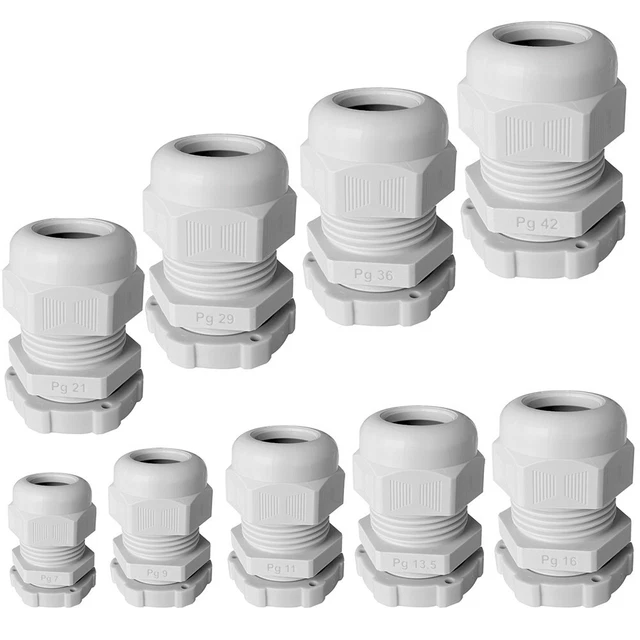 Strong Protection with IP68 Cable Gland Nut for Electrical Appliances PG7 PG63