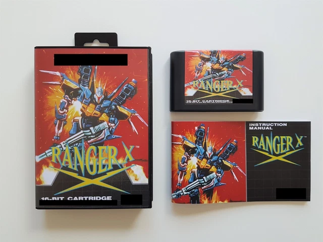 Ranger X - Version PAL Megadrive - (custom) qualité +