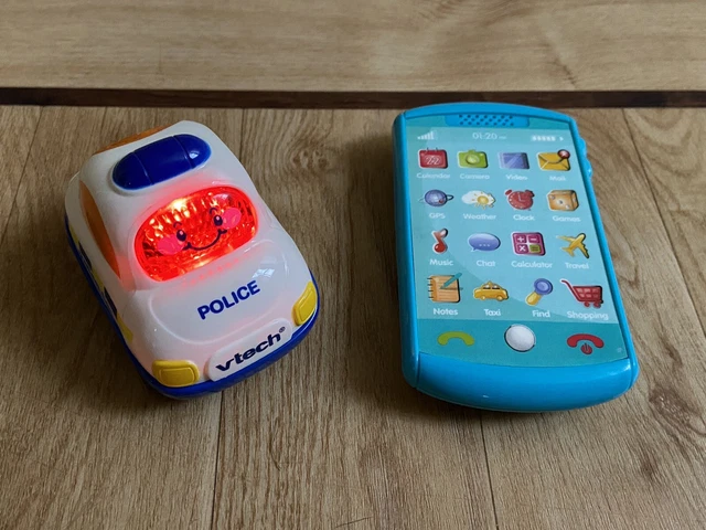 VTECH BABY TOOT-TOOT Drivers Police Car Light & Sound ELC Smart Musical ...