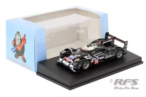 Porsche 919 Hybrid 24h Le Mans 2015 Dumas Lieb Jani 1:64 Spark