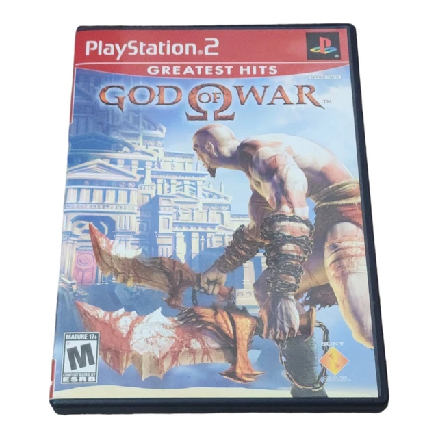 God Of War Sur PlayStation 2 - Édition Black Label, CIB, Testé Et Fonctionne !