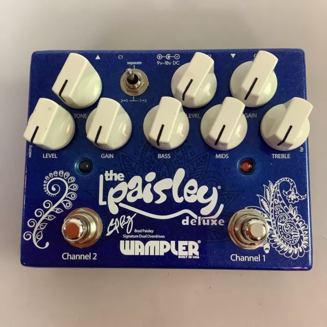 Wampler Pedals Paisley Drive Deluxe o1757