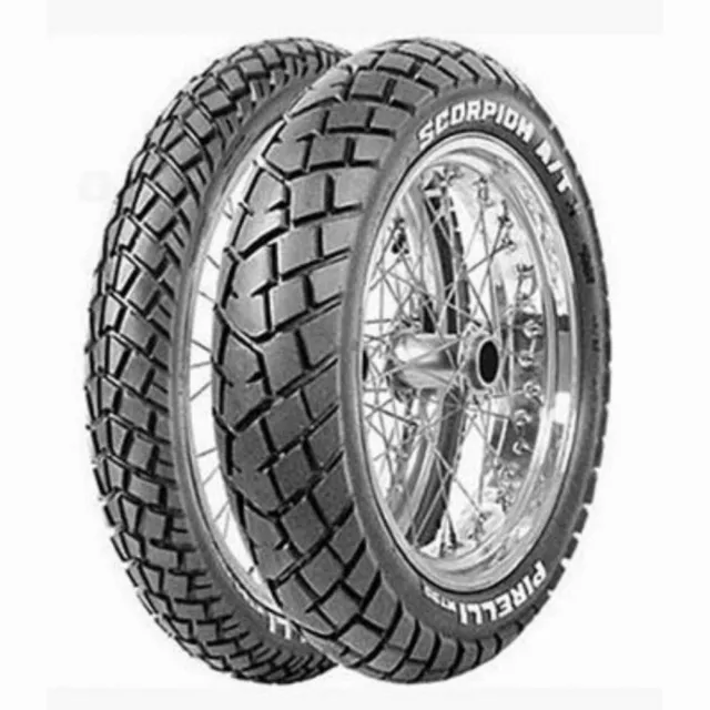 Coppia Gomme Moto Pirelli Scorpion Mt 90 At 120 80 - 18 62 S 90 90 - 21 54 S