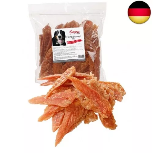 Corwex Hundesnack Hühnerbrustfilet im wiederverschließbaren Beutel (1 kg)