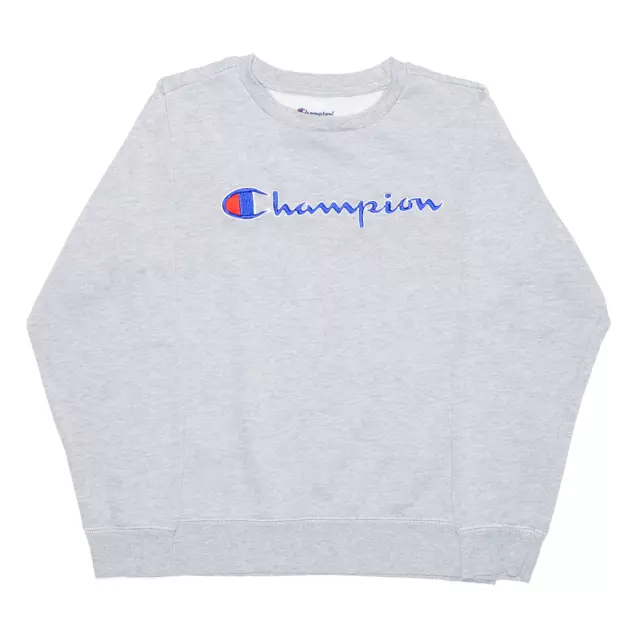 CHAMPION Boys Sport Grey Sweatshirt L