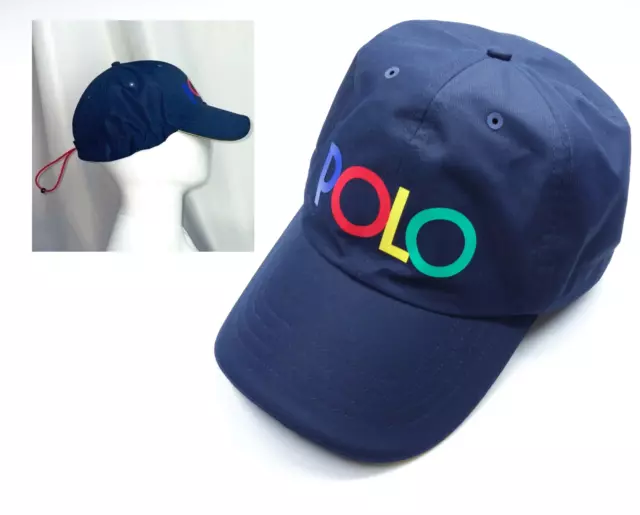 New- Polo Ralph Lauren Hat -Poly Performance Oversized 1992 Stadium Pony Beach