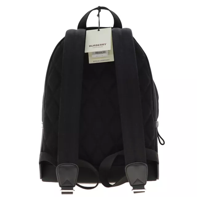 Burberry Abeydalle Backpack Black Nylon New 3