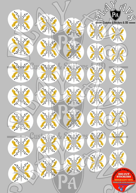PLAYMOBIL STICKERS ESCUDO Romano - Stickers Roman Shields - Autocollant ...