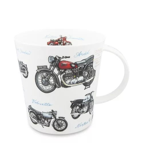 Dunoon Classic Collection Bikes Motorcycles 0,48l Tea Cup Coffee Mug