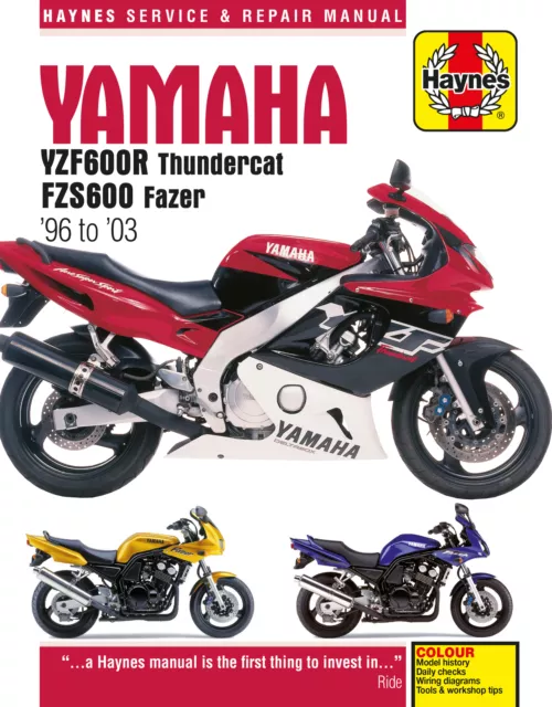 Yamaha YZF600R Thundercat,FZS600 Fazer (96-03) Haynes Repair Manual (Paperback)