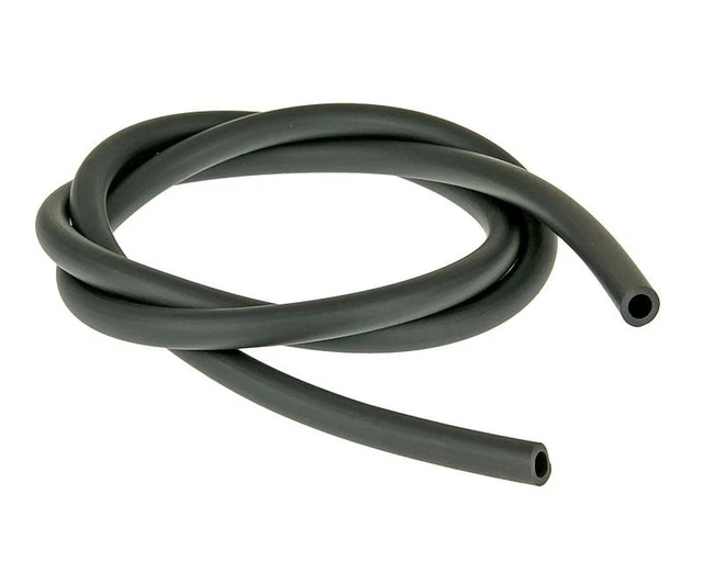 Tuyau de carburant coloré 1 mètre diamètre 5 mm noir