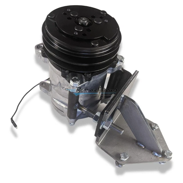 VINTAGE AIR COMPRESSOR and compressor bracket kit - small block Ford ...