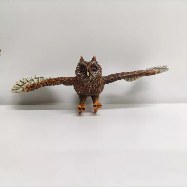 Figura Giocattoli Simulazione Plastica Gufo COPPIA DI GUFI IN VOLO DELLA OWL 3