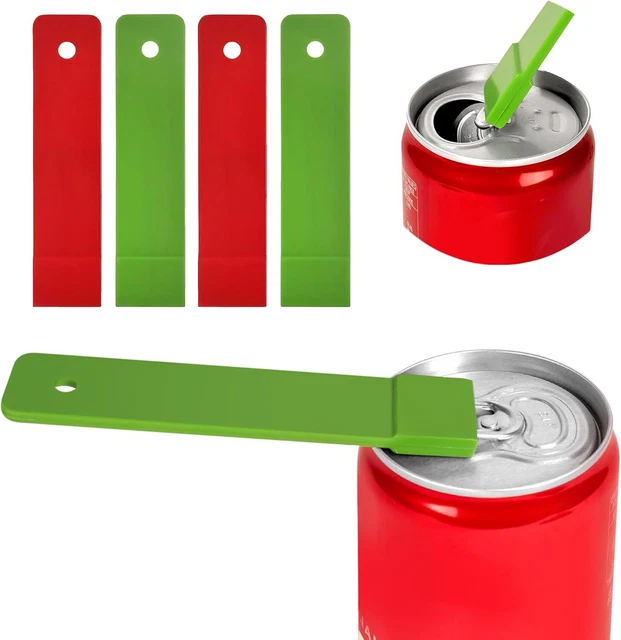 Pop Can Opener – 4 Pack Beer Can Opener, Soda Can Tab Opener, Party Essential To