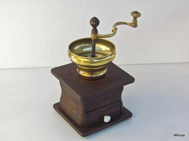 seltene Belgische Gründerzeit Kaffeemühle ca 1850-1880