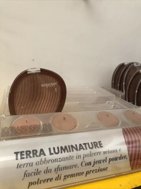 Terra Abbronzante Deborah Luminature # 01 Con Jewel Powder Luminosa Illuminante