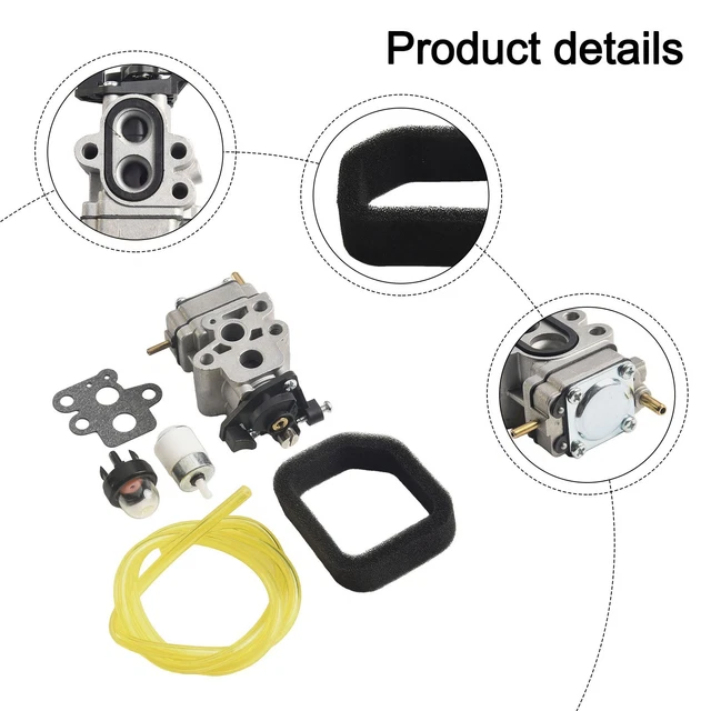 Kit Carburatore Moto 2T 4T Carburatore Flangia PE Con Tubo - Foto 11