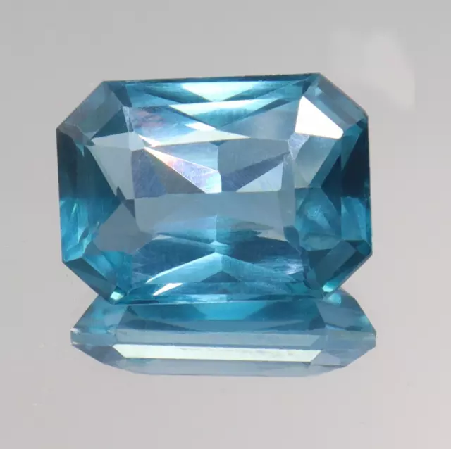 Natural Blue Spinel Emerald Cut 9.30 Cts Untreated Sri Lanka Loose Gemstone VVS