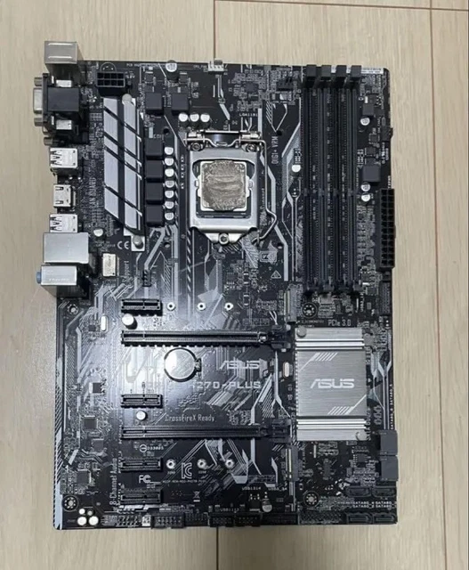 Intel core i7 6700 & ASUS H270-Plus H270-PLUS、i7-6700、メモリ16GB