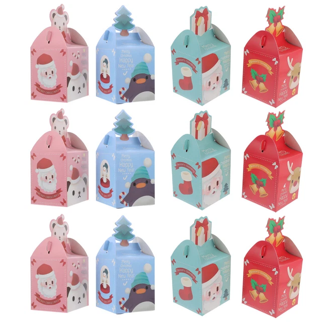 20 pz torta scatola mele abbellimento natalizio ornamenti albero di Natale