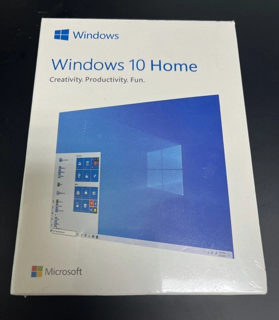 New Microsoft Windows 10 Home W/ USB Flash Drive | Single Device Activation