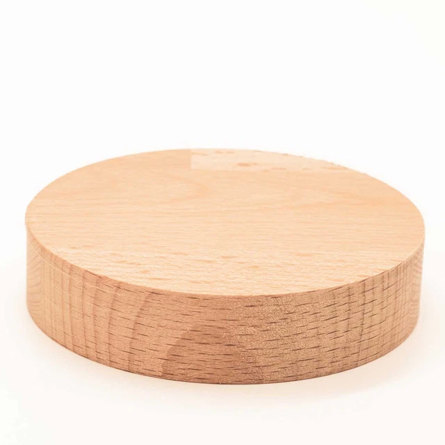 Buche Rund Scheibe Leimholz 18/27 mm - Basteln Platte Holz Zuschnitt nach Maß 4