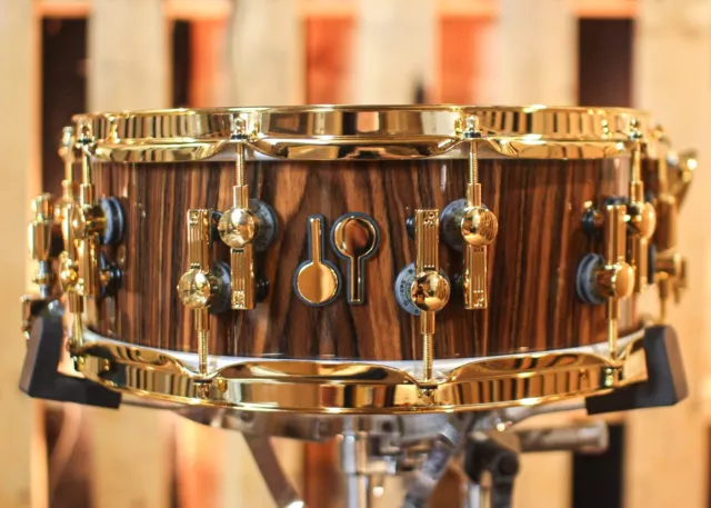 Tambor redoblante de alto brillo haya pesada Sonor 14x5,5 SQ2