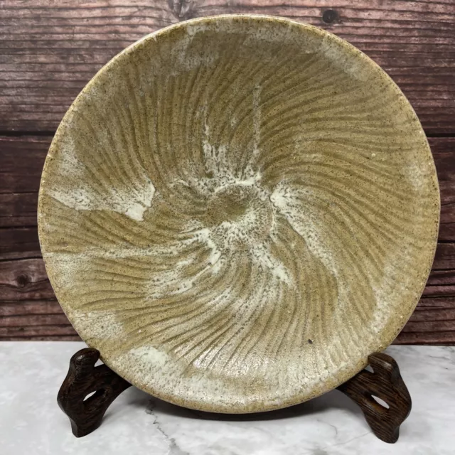 Katherine Pleydell- Bouverie Incised Decorated Bowl 17 cm Diameter #897