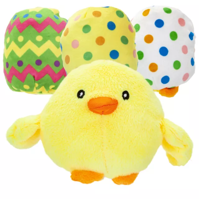 VFM - Baby Chick Soft Easter Chick in Egg 12cm Reversible Plush (Pack of 1)