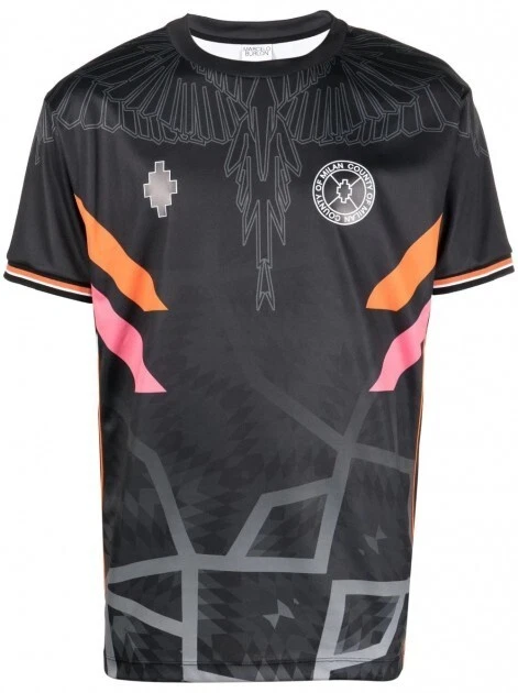 Asta di beneficenza T-shirt da calcio Marcelo Burlon County of Milan NUOVO