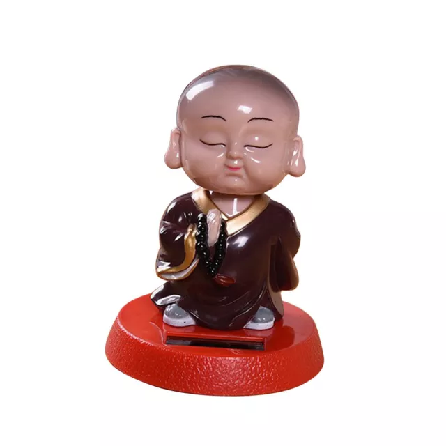 Feng Shui Buddha Solar Wackel Figur Solarfigur Geschenk Spielzeug für Auto