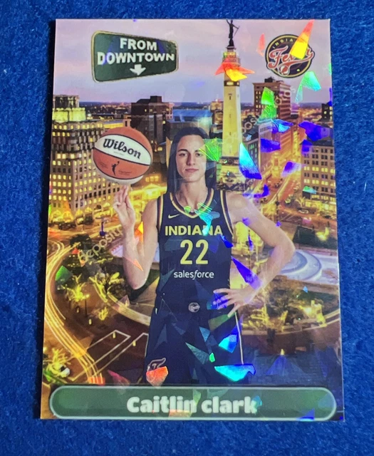 CAITLIN CLARK 2024 Card Woman’s College GOAT Indiana Fever WNBA Cracked