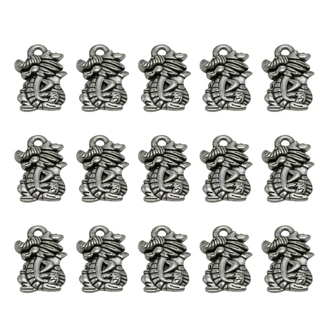 50 Pcs DIY charm pendant set Charm-Anhänger Anhänger Legierung Halsketten-Sets S